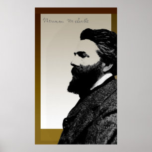 Herman Melville Poster