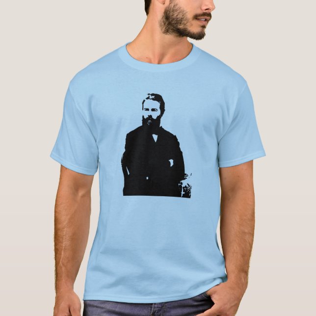 Herman Melville T-Shirt (Vorderseite)