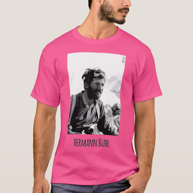 Hermann Buhl T-Shirt (Vorderseite)