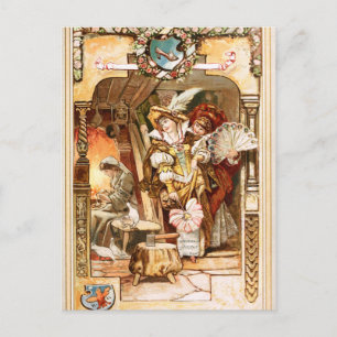 Hermann Vogel - Aschenbrödel Postkarte