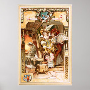 Hermann Vogel - Aschenputtel Poster