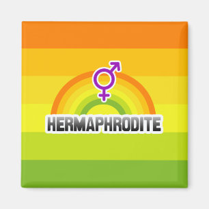 HERMAPHRODITE RAINBOW MAGNET