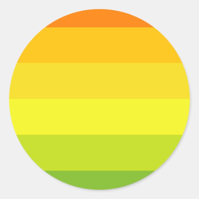 Hermaphrodite Runder Aufkleber (Vorderseite)