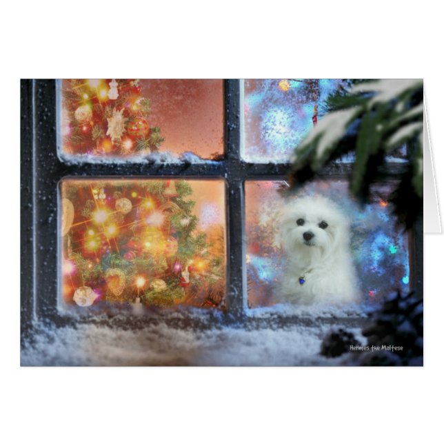 Hermes die maltesische Weihnachtskarte (Vorderseite (Horizontal))