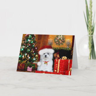 Hermès la carte de voeux de Noël maltaise