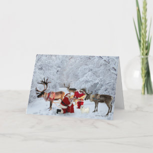 Hermès la carte de voeux de Noël maltaise