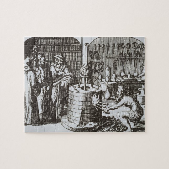 Hermetische Philosophen und ein Alchemist, von (Horizontal)