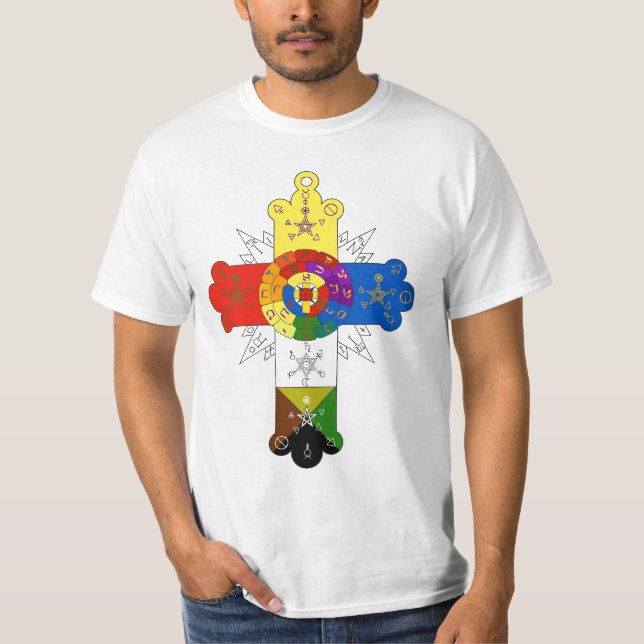 hermetischer RosaCruz T-Shirt (Vorderseite)