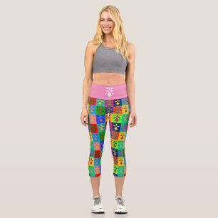 Hermine Pop Capri Leggings