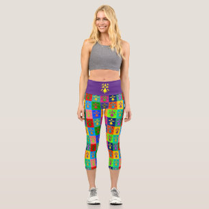 Hermine Pop Capri Leggings