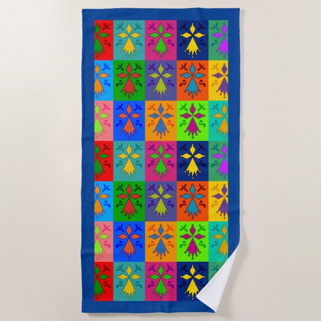 Hermine Pop Strandtuch (Vorderseite)