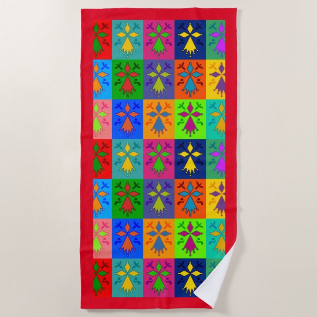 Hermine Pop Strandtuch (Vorderseite)