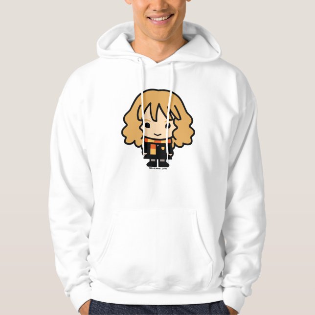 Hermione Granger Cartoon Art Hoodie (Vorderseite)