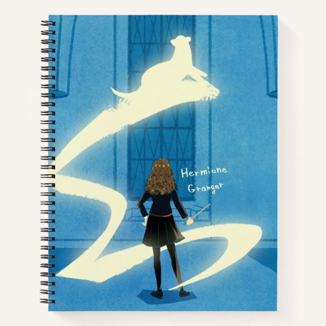 Hermione Granger Patronus Gemälde Notizbuch (Vorderseite)