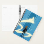 Hermione Granger Patronus Painting Planer<br><div class="desc">Celebrate brilliance, bravery, and unwavering loyalty with this enchanting Hermione Granger™ design. Set within the soaring arches of Hogwarts, Hermione stands poised with wand in hand as her radiant Patronus bursts forward in a sweeping arc of golden light. This artwork captures Hermione’s strength, intelligence, and fearless spirit — a tribute...</div>