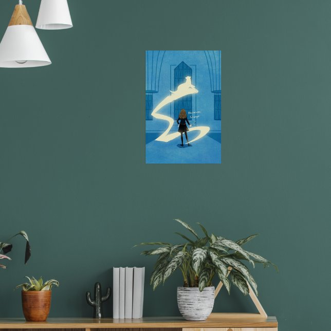 Hermione Granger Patronus Painting Poster (Wohnzimmer 1)