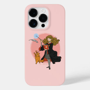 Hermione und Crookshanks Wingardium Leviosa Case-Mate iPhone 14 Pro Hülle