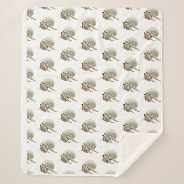 Hermit Crab Blanket Medium Sherpadecke (Vorderseite)