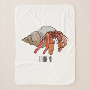 Hermit Crab Cartoon Illustration Sherpadecke