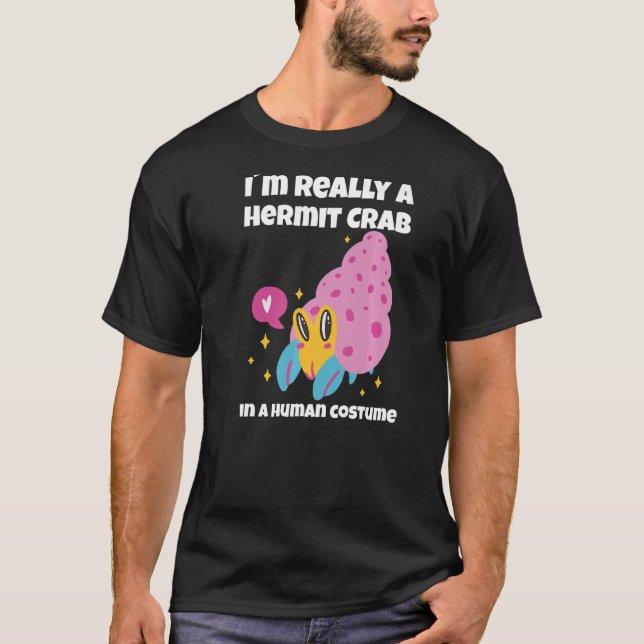 Hermit Crab Girl T-Shirt (Vorderseite)