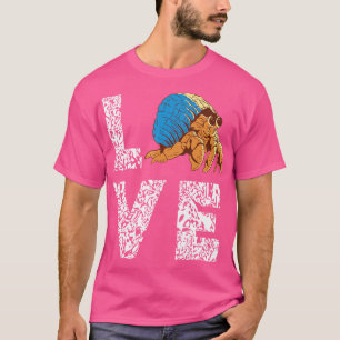 Hermit Crab Leopard Liebe Hermit Crab Lover Sea An T-Shirt