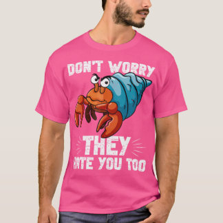 Hermit Crab Owner Muscheln Crab Cage Hermit Crab L T-Shirt