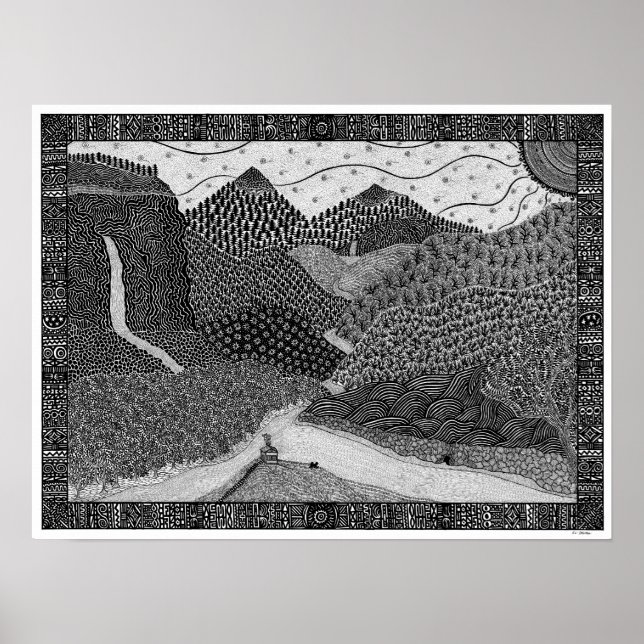 Hermit's Haven Poster (Vorne)