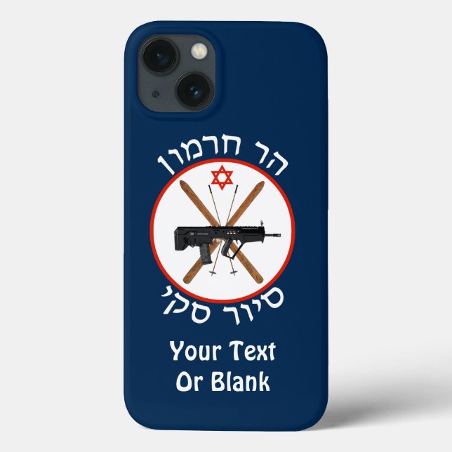 Hermon Ski Patrol Case-Mate iPhone Hülle (Rückseite)