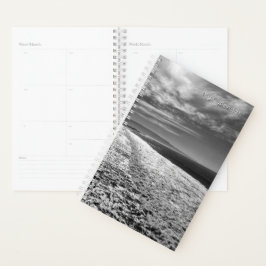 Hermosa Beach, Schwarzweiß-Foto Planer