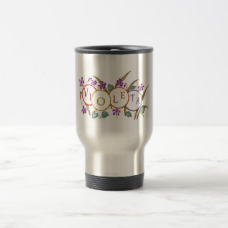 Hermosos Vasos y tazas legen EL nombre de Violeta Reisebecher