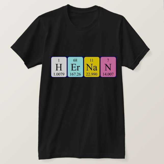 Hernan Periodenname Shirt (Design vorne)