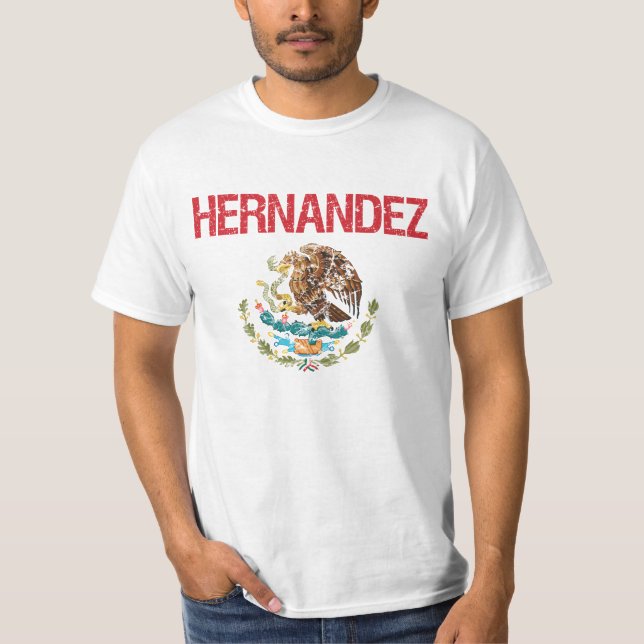 Hernandez-Familienname T-Shirt (Vorderseite)