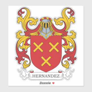 Hernandez Familienwappen Aufkleber