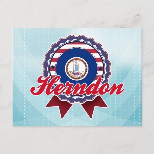 Herndon, VA Postkarte (Vorderseite)