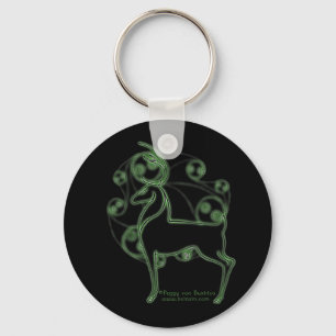 Herne Celtic Deer Schlüsselanhänger, Black Schlüsselanhänger