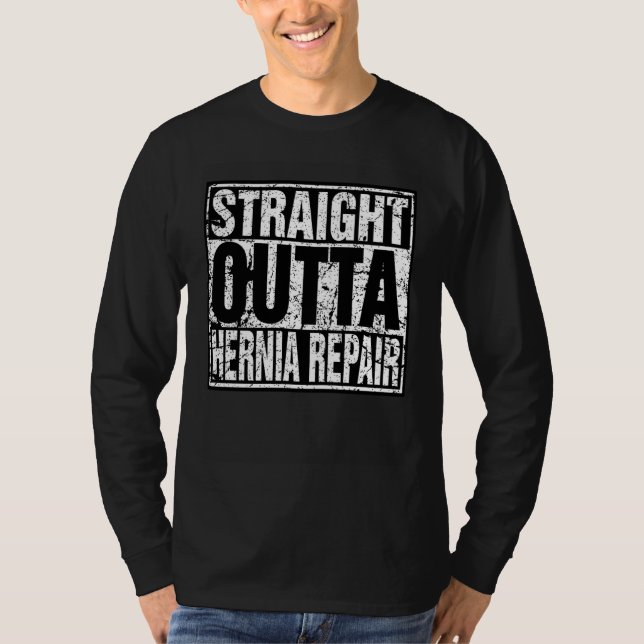 Hernia Surgery  Survivor Post Recovery T-Shirt (Vorderseite)