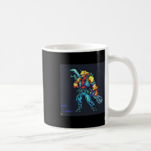 Hero (90er Jahre Retro Video Game Pixel Style Art) Kaffeetasse