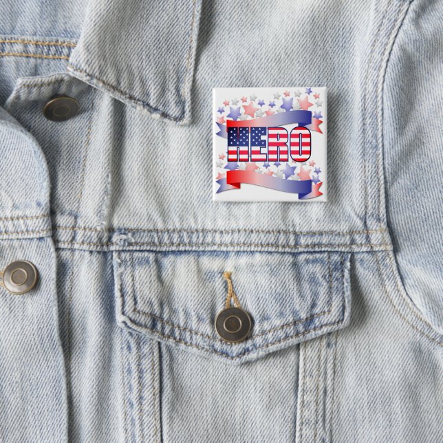 HERO American Flag Button (Beispiel)