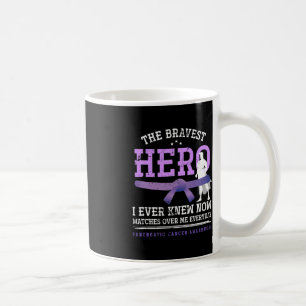 Hero Brave Cancer Warrior Gift Pankreas Krebs A Kaffeetasse