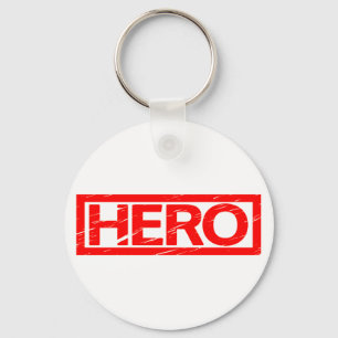 Hero Briefmarke Schlüsselanhänger