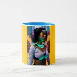 Hero Corp. - Ken Gage Art Zweifarbige Tasse