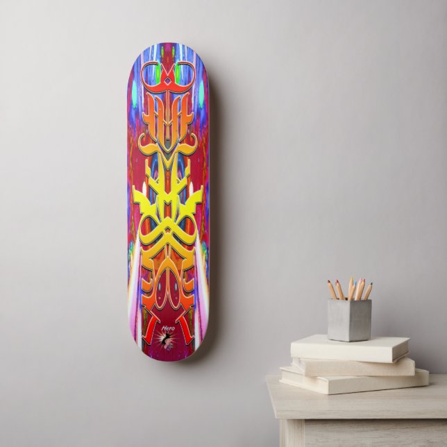 Hero g-cat Pro Skateboard (Wandkunst)