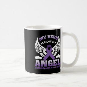 Hero ist jetzt mein Engel Fibromyalgie Bewusstsein Kaffeetasse
