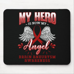 Hero ist jetzt mein Engel Gehirn Aneurysma Intragr Mousepad