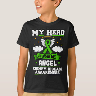 Hero ist jetzt meine Engel-Nierenerkrankung Wolken T-Shirt
