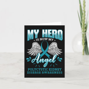 Hero ist jetzt meine Engel-Polyzystische Nierenerk Karte