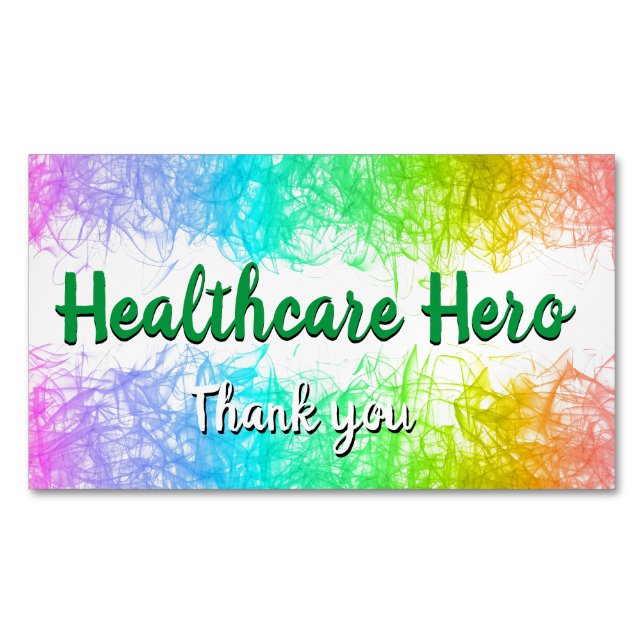 Hero Magnet für das Gesundheitswesen - pkg von 25 (Vorderseite)