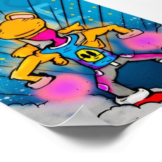 Hero Pose Poster (Ecke)