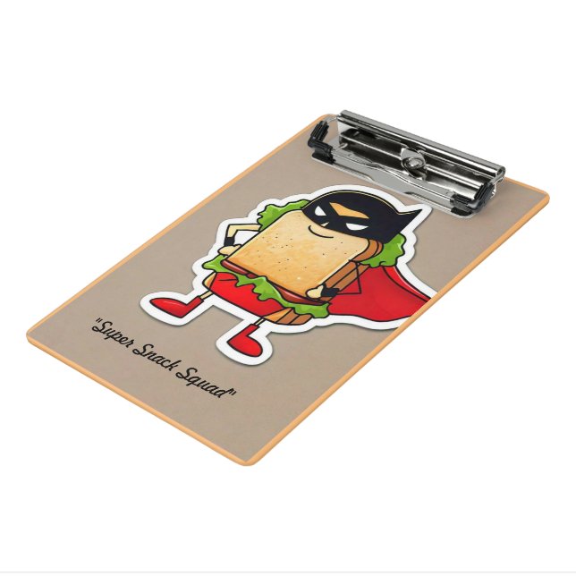 "Hero Sandwich Charm" Mini Klemmbrett (Gewinkelt3)