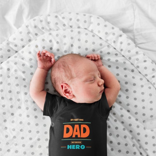 Hero Vater Baby Strampler (Von Creator hochgeladen)